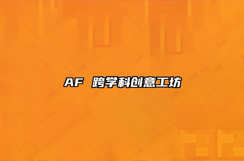 AF 跨学科创意工坊 